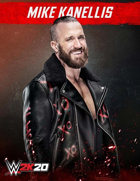 Résultat de recherche d'images pour "wwe 2k19 mike kanellis"