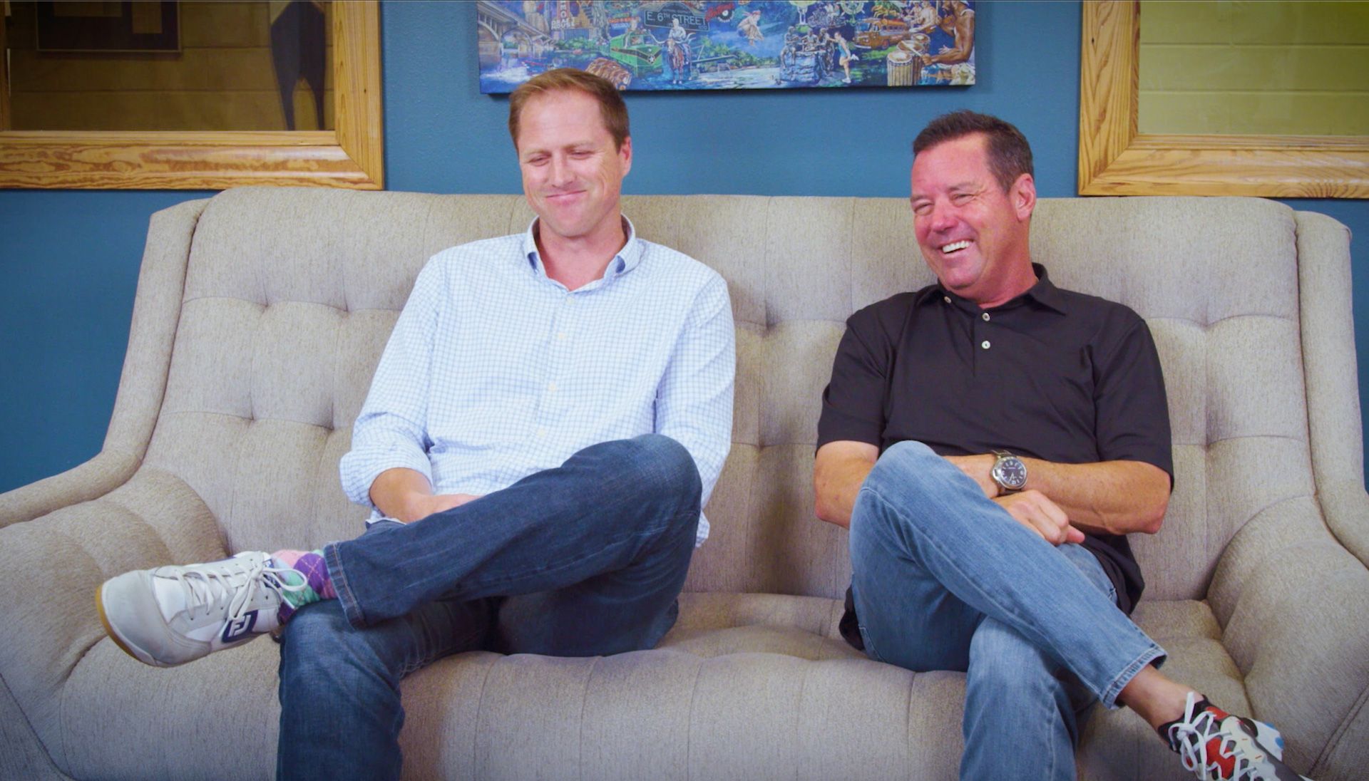 Luke Elvy and Rich Beem Call Every Shot From the Tee to the Dance Floor in PGA TOUR® 2K21