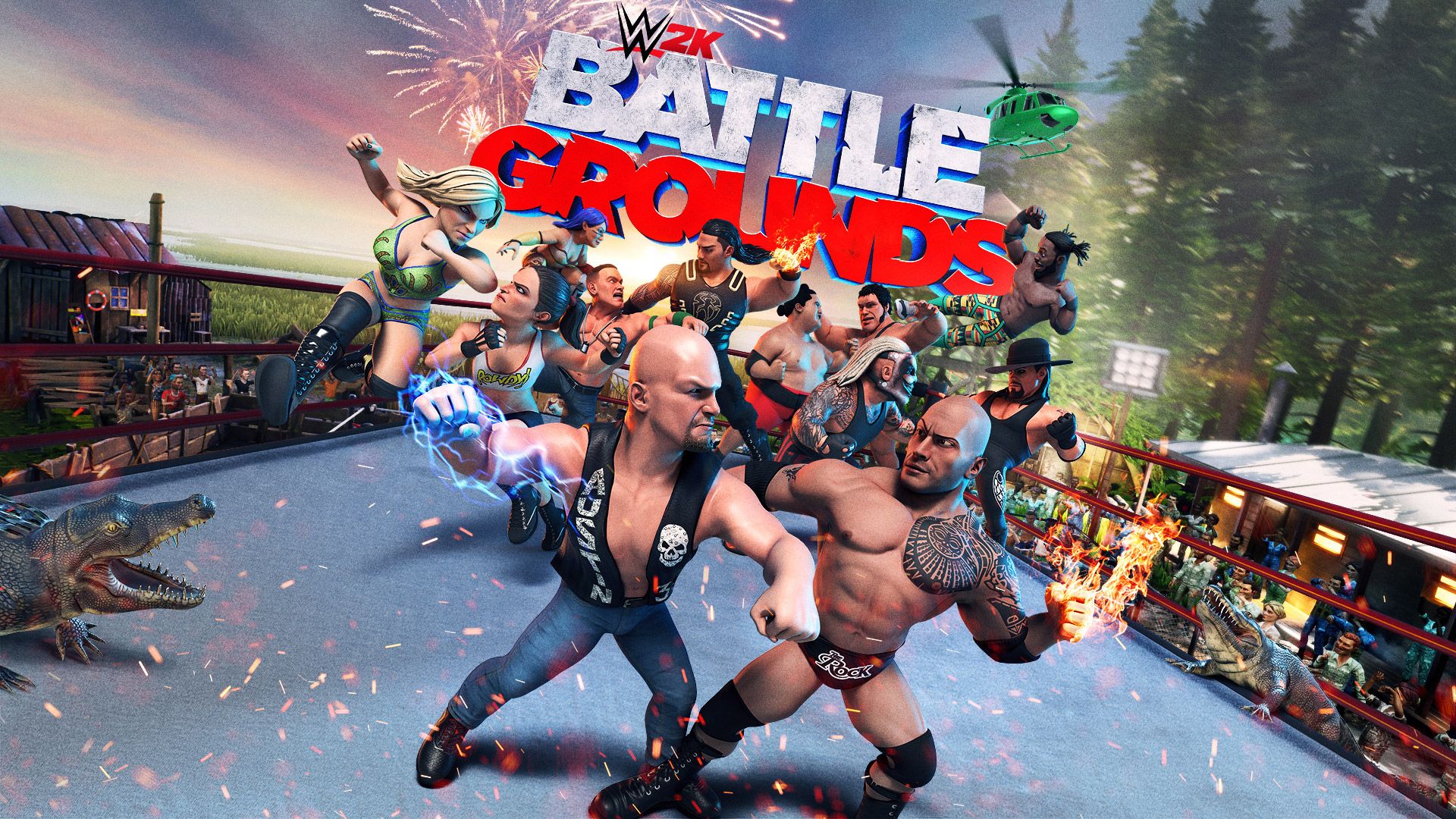 wwe 2k battlegrounds amazon
