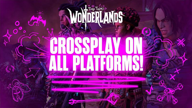 Tiny Tina's Wonderlands® Details Crossplay for All Launch Platforms and More