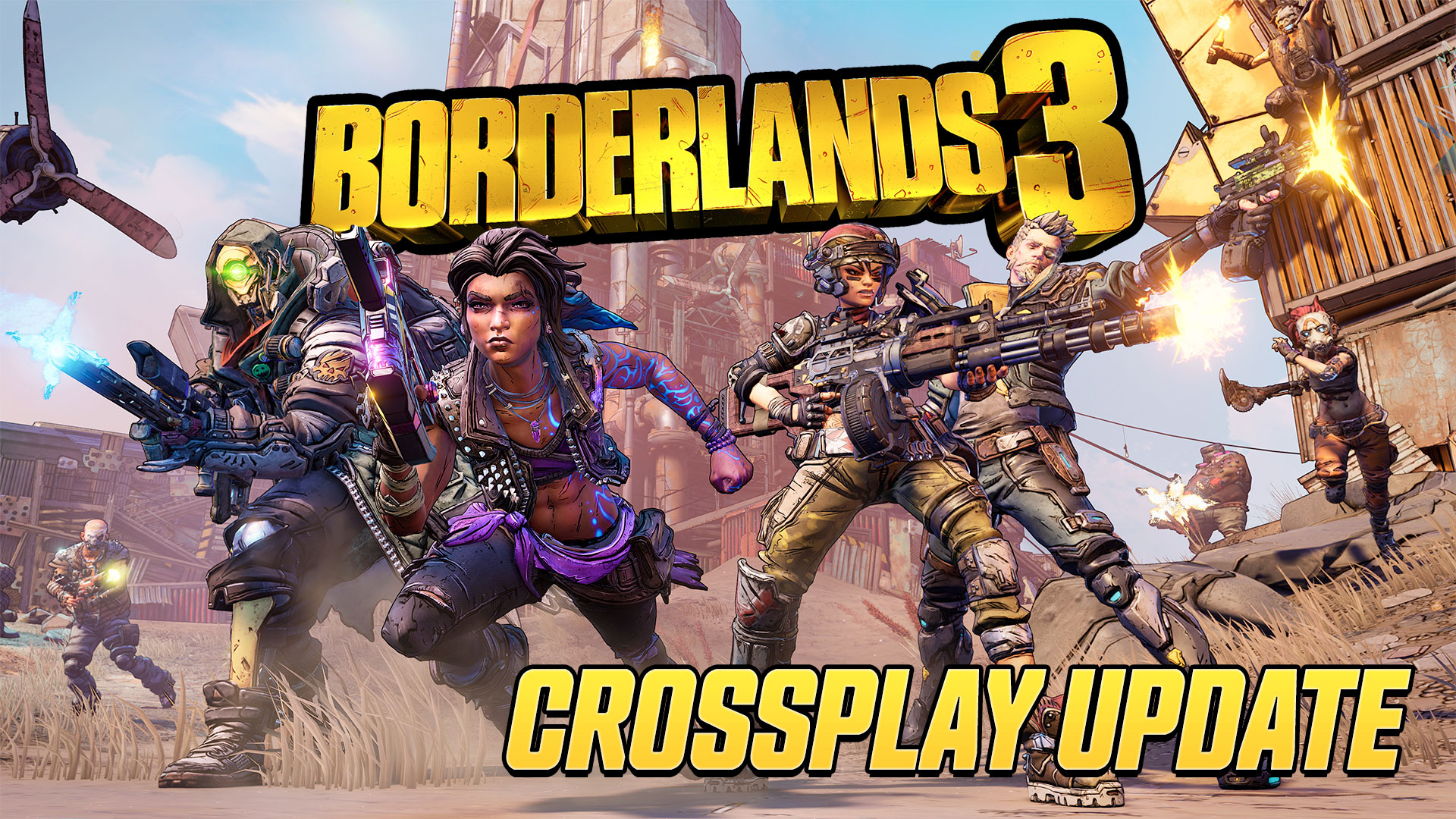 How do I play Borderlands 3 on PS4 with Xbox?