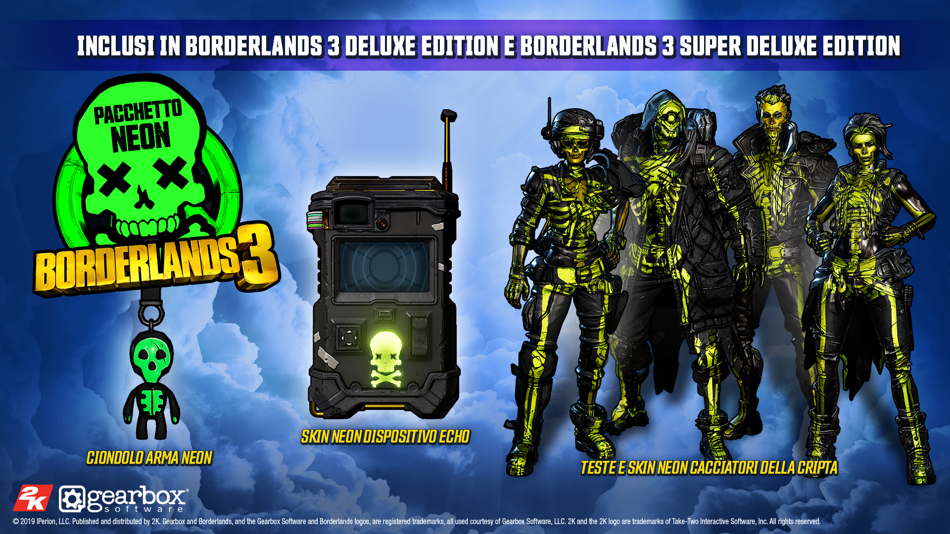 Borderlands 3: i contenuti digitali delle edizioni speciali 2