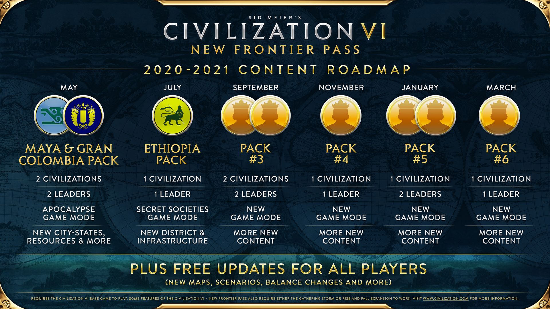 Civilization® Vi – The Official Site | News | Civilization Vi - Maya & Gran  Colombia Pack Available Now
