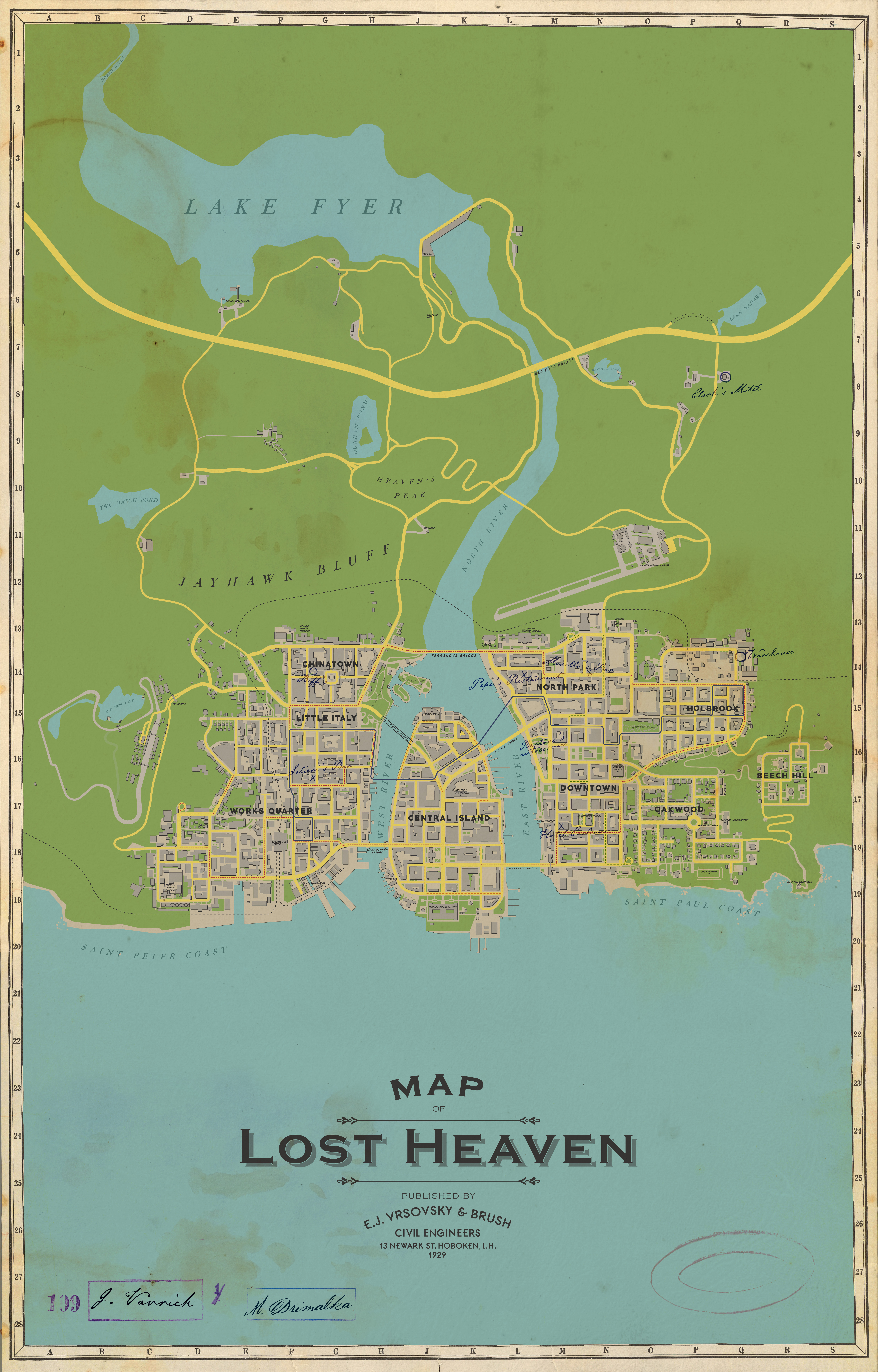 Mafia: Edycja Ostateczna - mapa