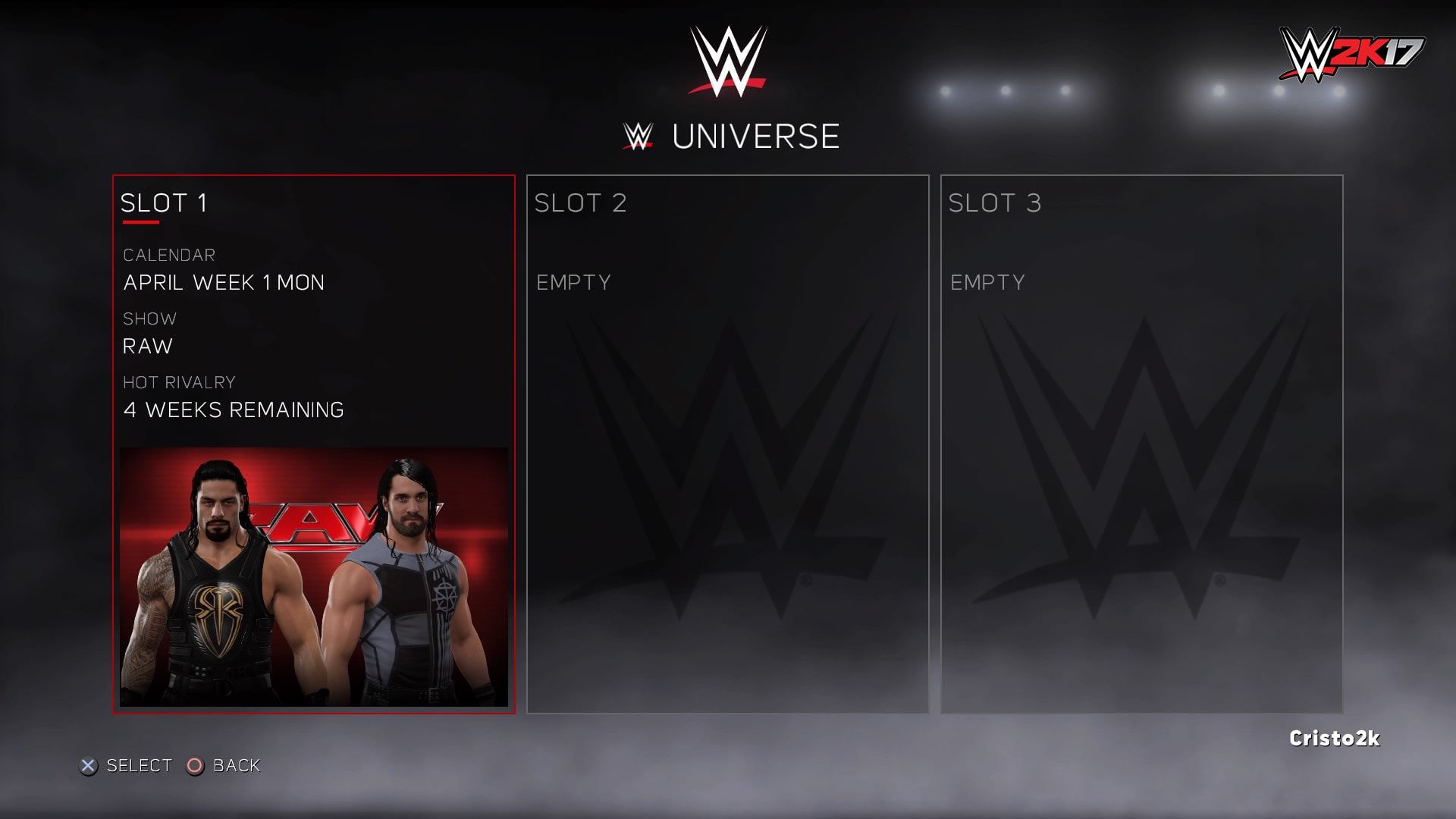 WWE 2K Universe Mode