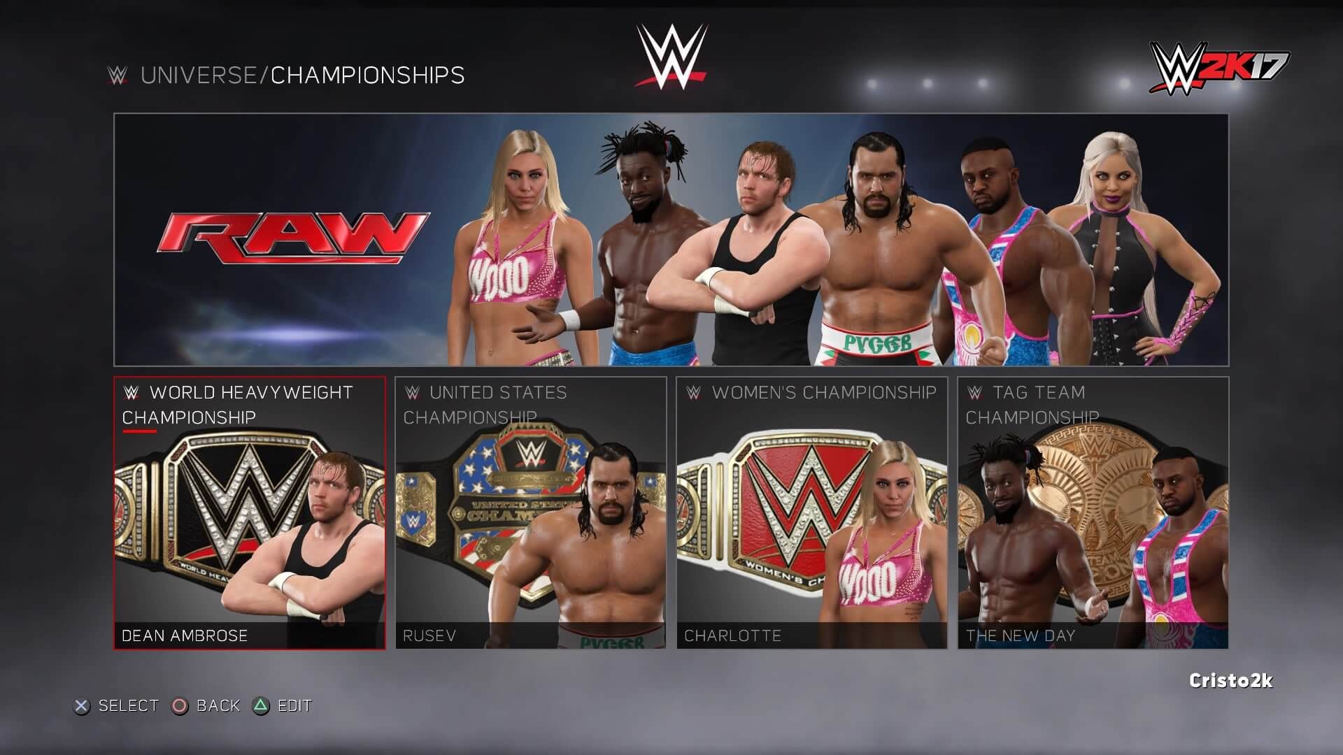 wwe 2k17 creations