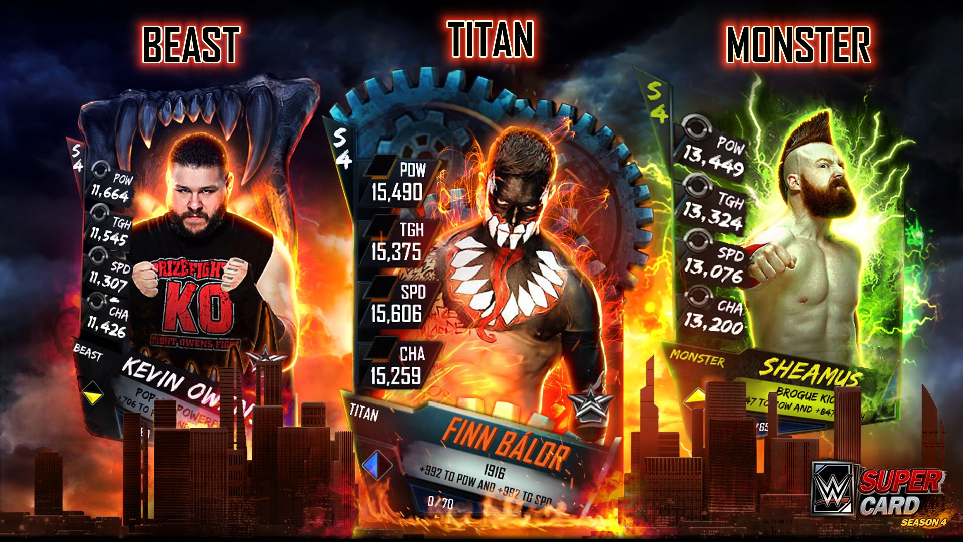 WWE Supercard apresenta nova categoria e cartas para nova temporada