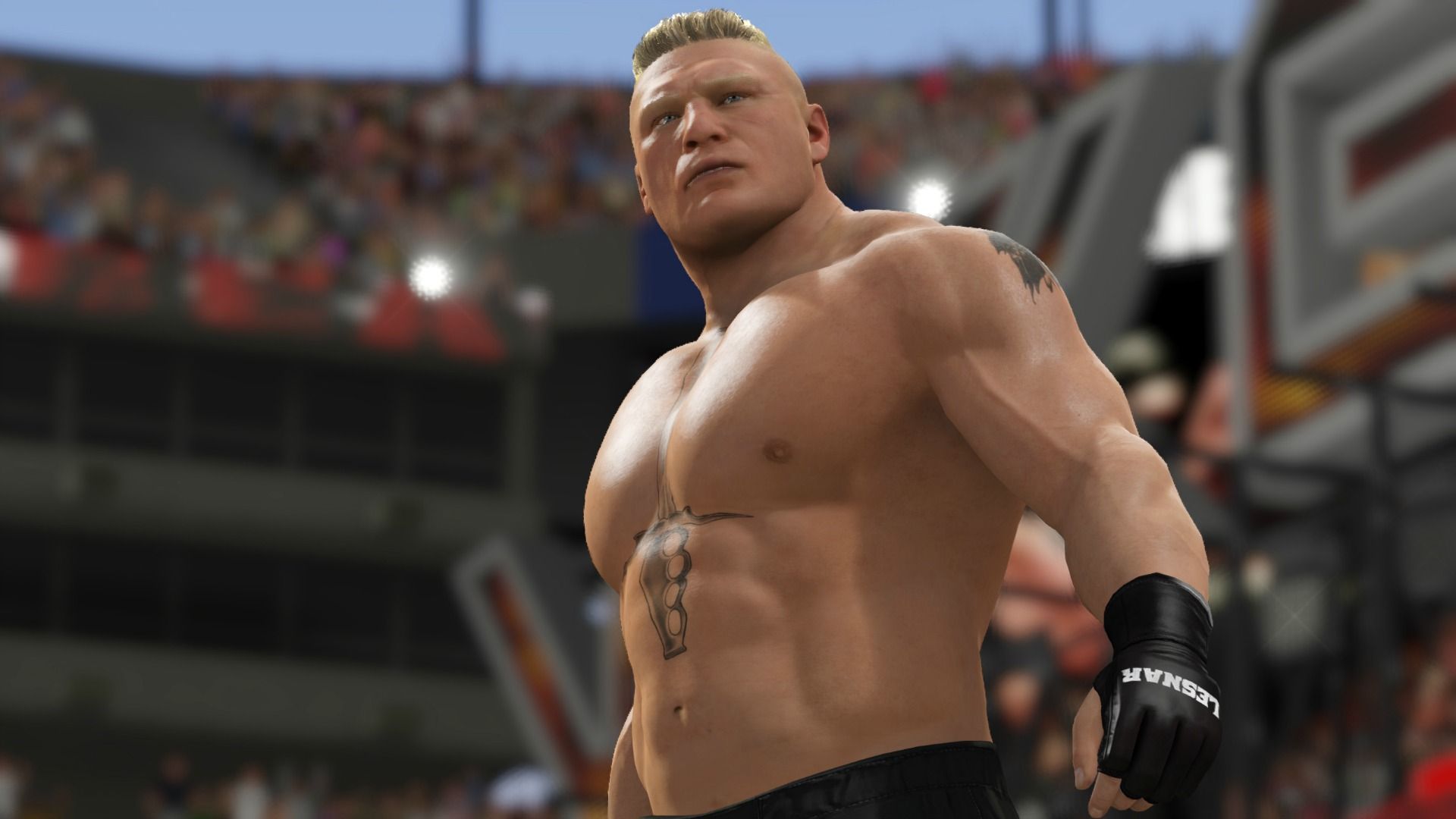 brock leanar wwe 2k 17 atandee