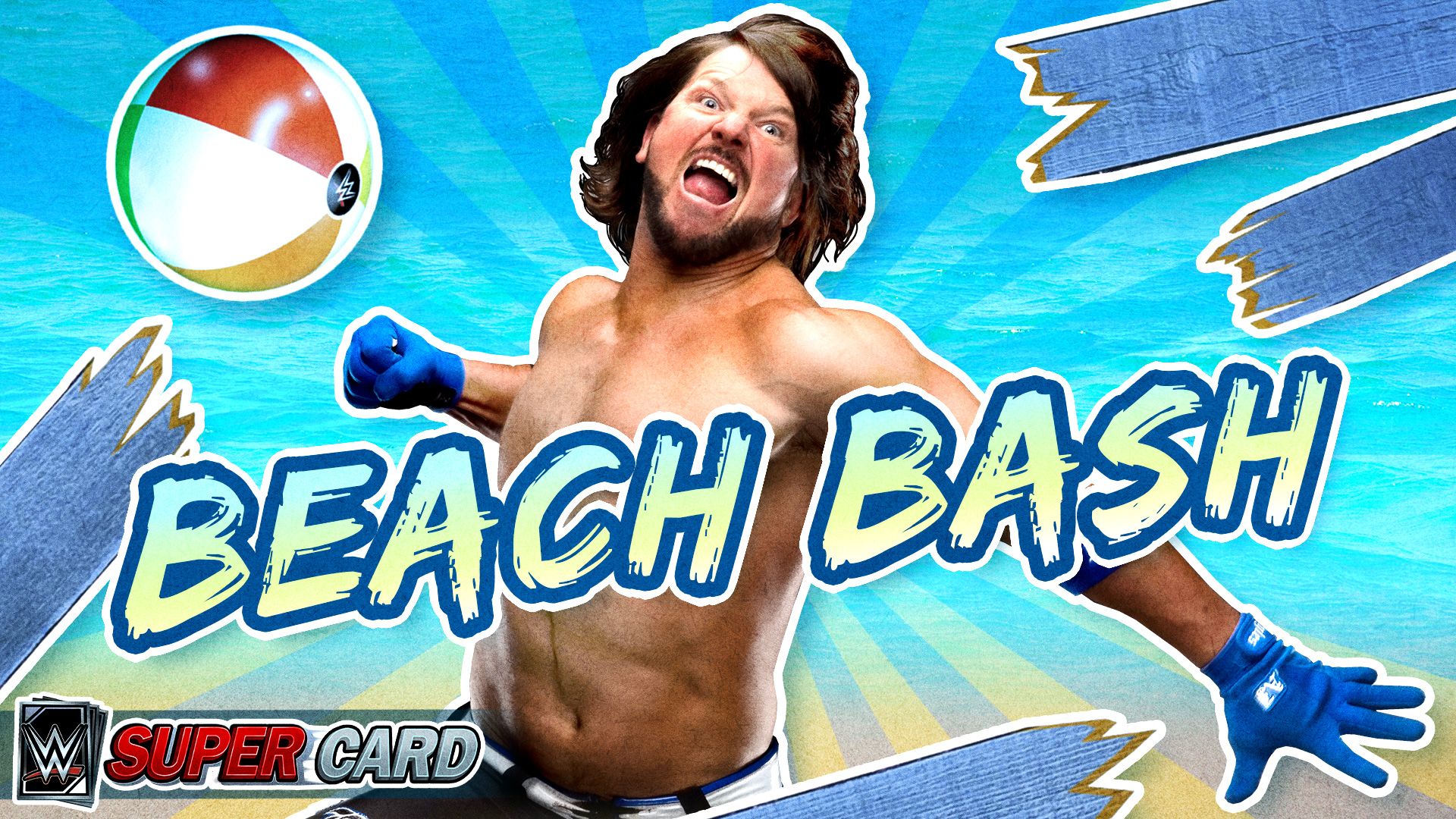 WWE SuperCard celebrates Fourth of July with Beach Bash Summer Promotion