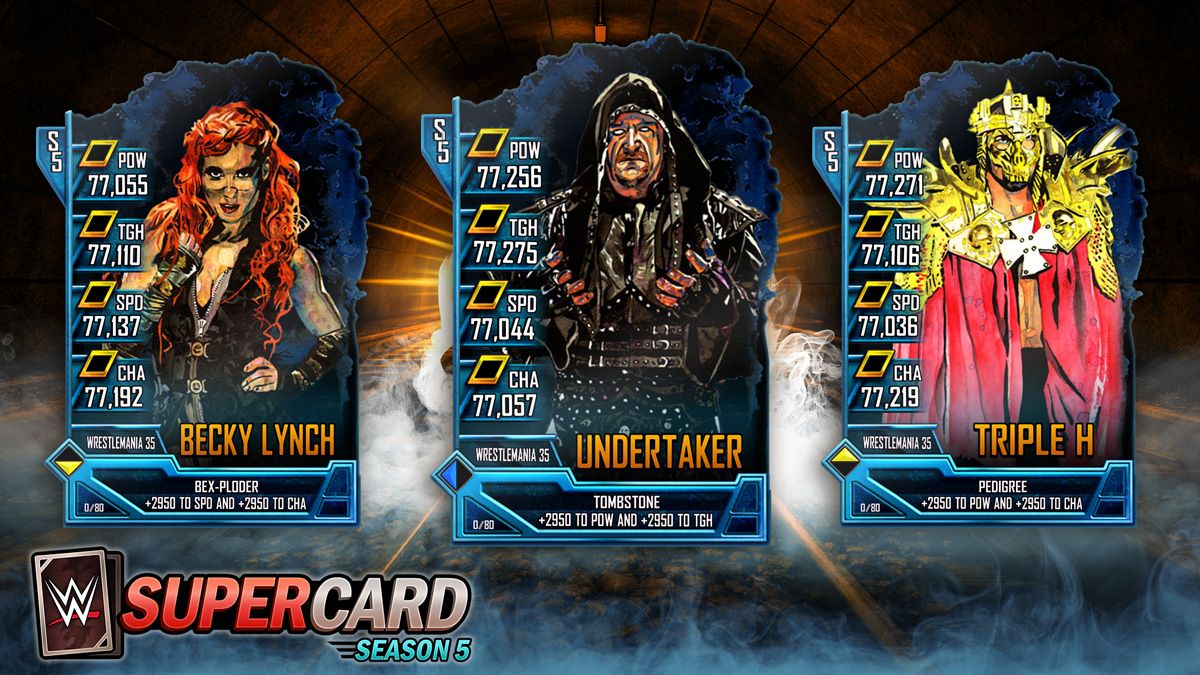 wwe supercard wrestlemania tier